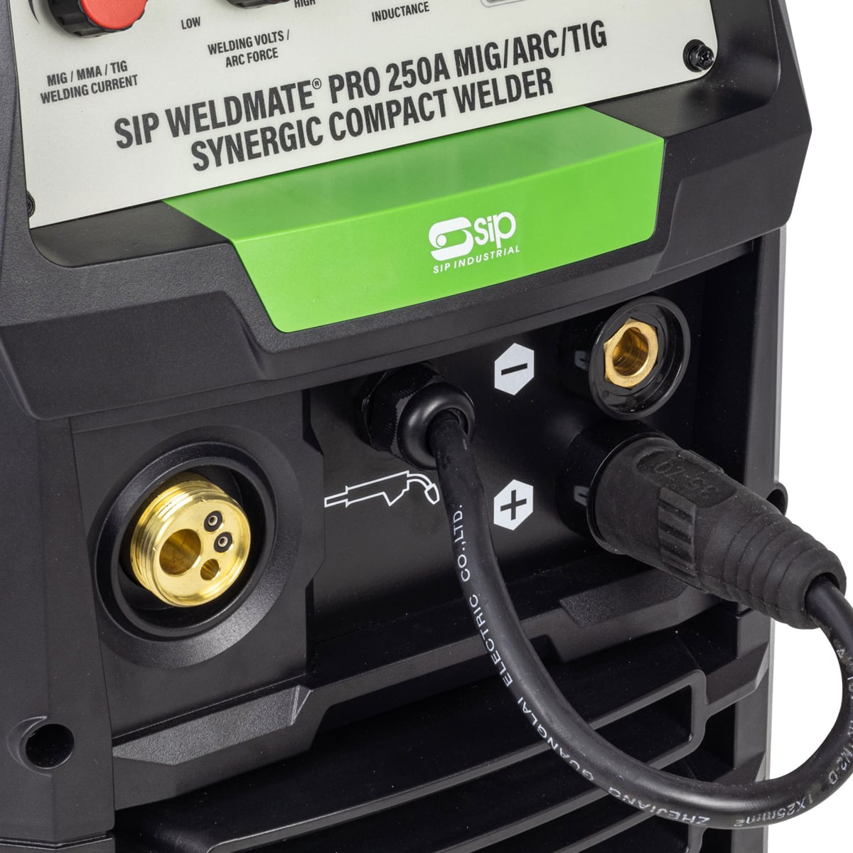 SIP WELDMATE® PRO 250A MIG/ARC/TIG Synergic Compact Inverter Welder